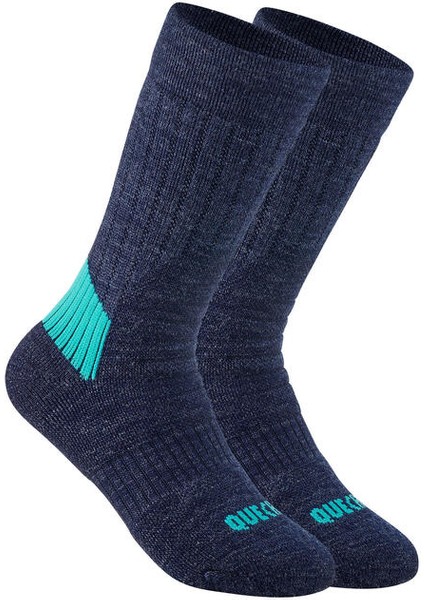 Çocuk Termal Çorap - Orta Boy Konç - 2 Çift - SH100 Warm Quechua fiyatları
