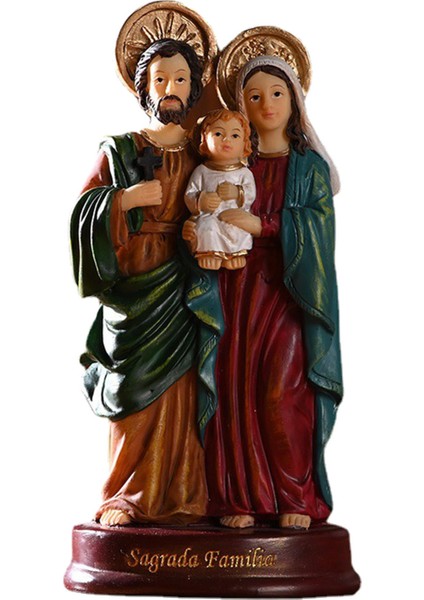 5.5 Inç Kutsal Aile Çocuk St Joseph Heykeli Heykelcik Katolik Süs (Yurt Dışından) fiyatları