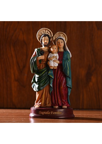 5.5 Inç Kutsal Aile Çocuk St Joseph Heykeli Heykelcik Katolik Süs (Yurt Dışından) fırsatları