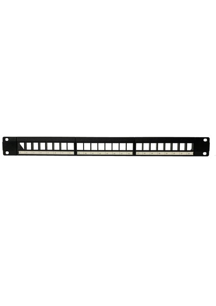 Evlere Kadar Fiber 24 Port Boş Patch Panel Utp