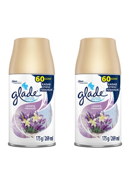 Yedek Sprey Oda Kokusu Lavanta Ferahlığı 269 ml x 2