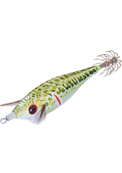 Soft Wounded Fish 1.5 55MM 3.2gr Kalamar Zokası - Natural Weever (Blue Glow)