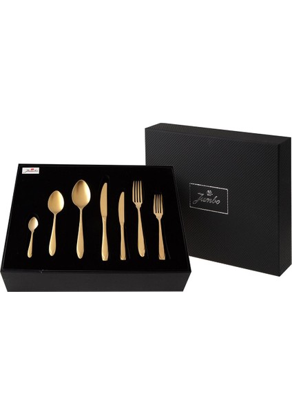 Morfeu 12 Kişilik 84 Parça Antika Gold Çatal Kaşık Bıçak Takımı fiyatları