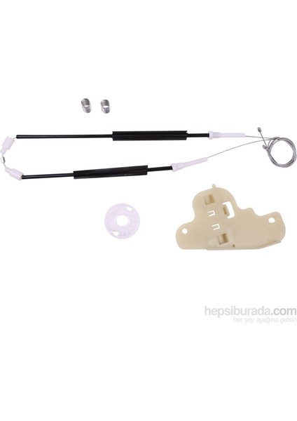 Peugeot 407 Için Arka Sol Kapı Cam Kriko Tel Halat Tamir Takımı Eklmrtvz