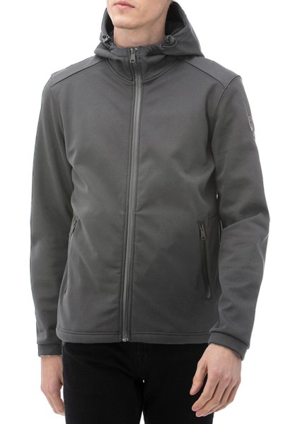 Erkek Kapüşonlu Softshell Jacket Addison1 U005716