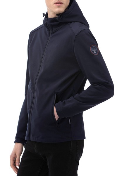 Erkek Kapüşonlu Softshell Jacket Addison1 U005716