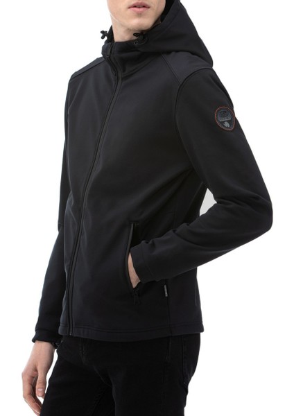 Erkek Kapüşonlu Softshell Jacket Addison1 U005716