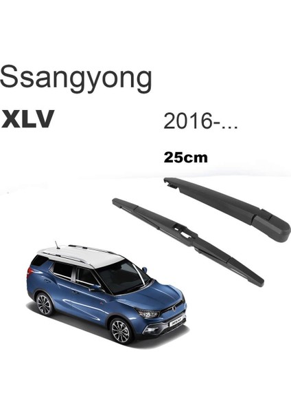 Ssangyong Xlv Arka Silecek Kolu ve Süpürgesi Set 2016 Sonrası