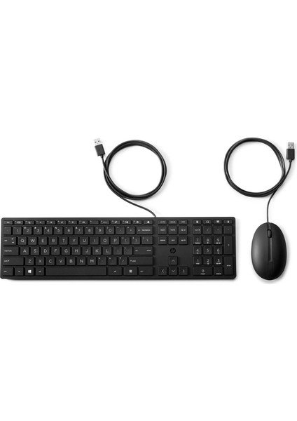 Hp Kablolu 320MK Klavye Mouse Set 9SR36AA