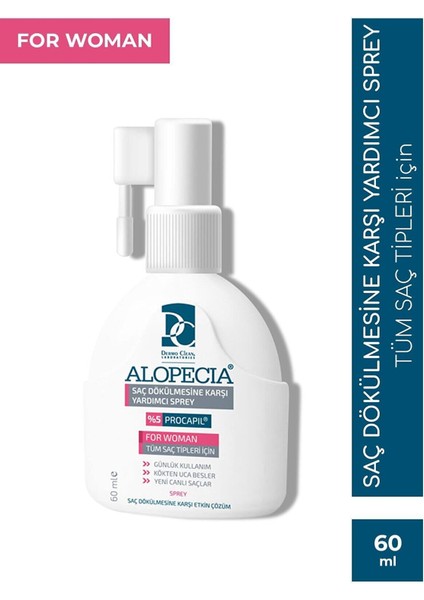 Dermo Clean Alopecia Fml Sprey 60 ml