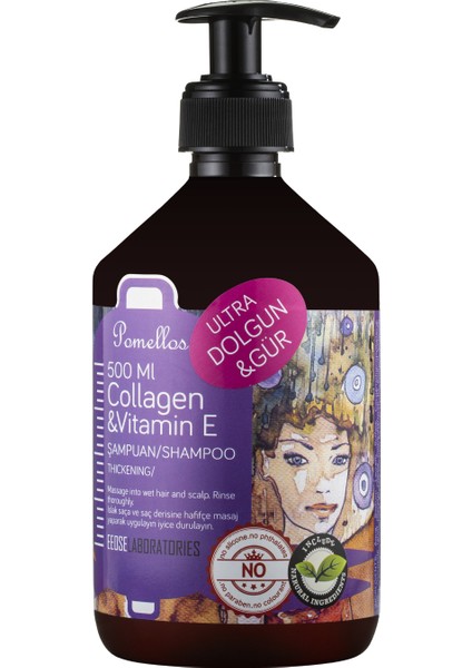 Collogen & Vitamin E Şampuan 500 ml