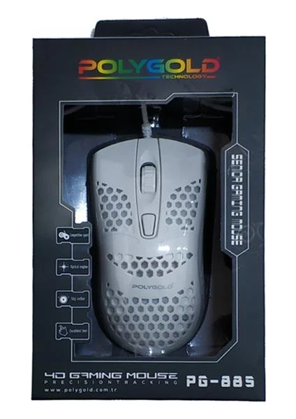 PG-885 Oyuncu Mouse - Beyaz