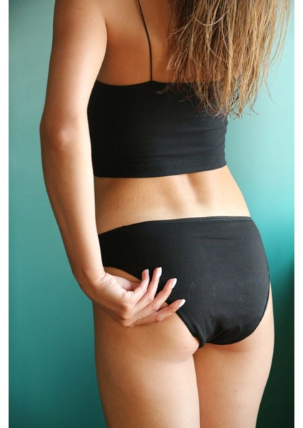 Nopad Klasik Siyah Yıkanabilir Regl Külodu fırsatları