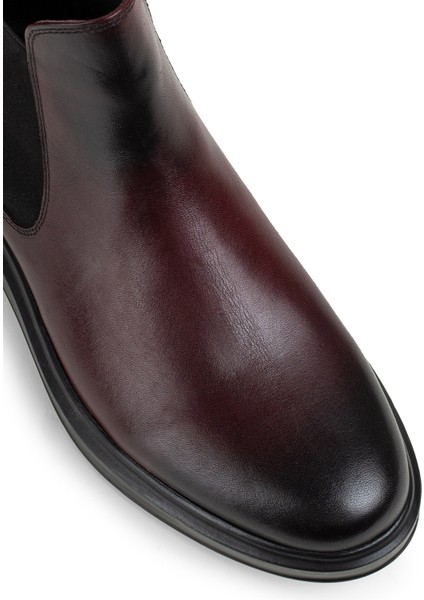 Deri Bordo Erkek Chelsea Bot fırsatları