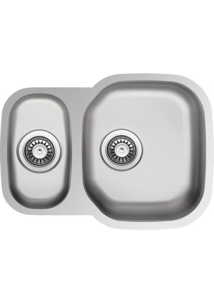 Dekorlu Mermer Altı 1,5 Göz Evye 080 mm fiyatları