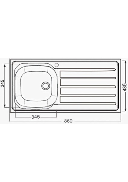 Tezgaha Sıfır Keten Dokulu K-T 86X43,5 Sag Evye fiyatları