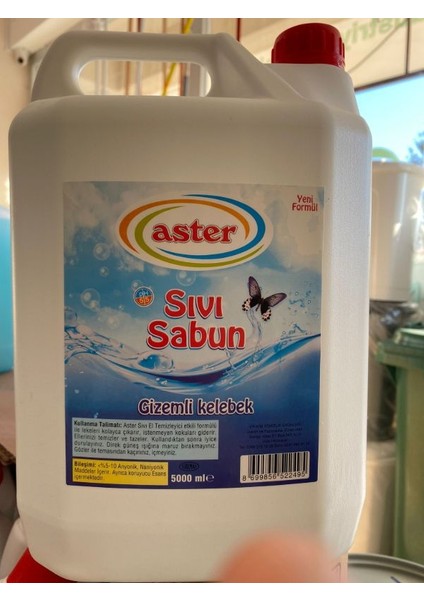 Antialerjik Boyasız Kokusuz El Sabunu 5 kg