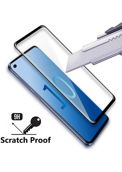 Samsung Galaxy S10 Uyumlu Ekran Koruyucu Full Kavisli Tam Kaplayan Hd Esnek Film