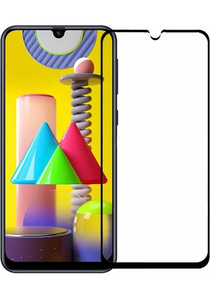 Samsung Galaxy M31 Ekran Koruyucu Full Kavisli Tam Kaplayan 5d Hd Cam
