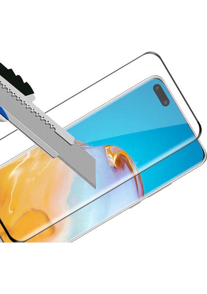 Huawei P40 Ekran Koruyucu Full Kavisli Tam Kaplayan 5d Hd Cam modelleri