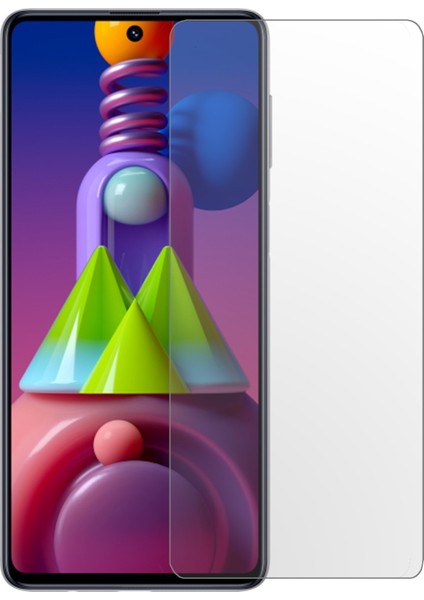 Samsung Galaxy M51 Uyumlu Ekran Koruyucu Hd Kalite Kırılmaz Esnek Nano Cam Film