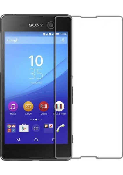 Sony Xperia M5 Uyumlu Ekran Koruyucu Yeni Nesil Hd Kalite Kırılmaz Cam