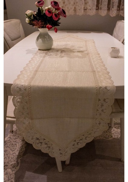Jute Runner (40 x 140 cm) 1665-C03 Kahverengi