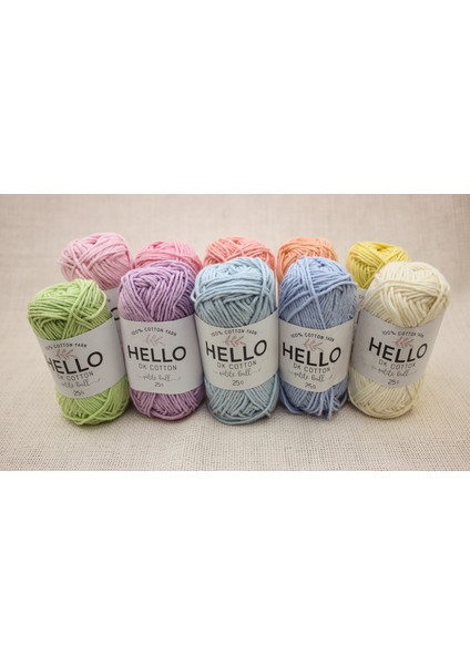 Dk Punch ve Amigurumi Pastel İplik Seti 10'lu Set 4 fırsatları