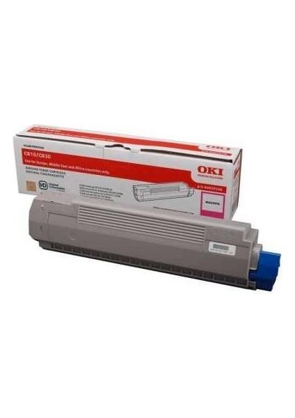 C810-44059118 Kırmızı Toner