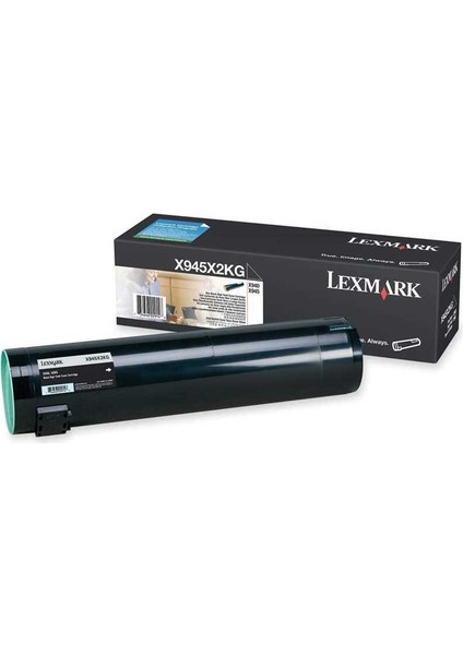 X940-X945X2KG Siyah Toner