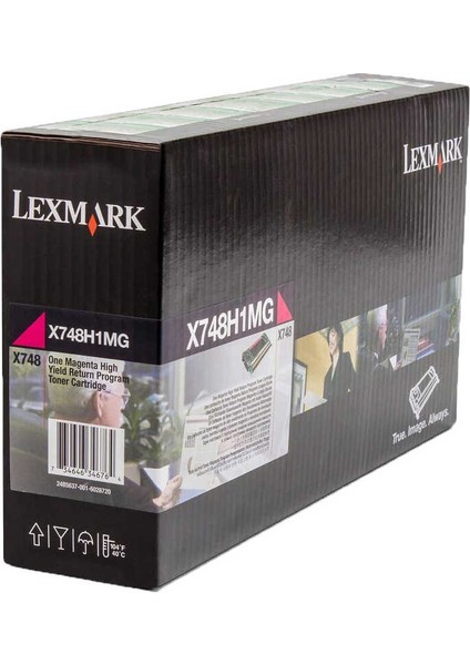 X748-X748H1MG Kırmızı Toner Yüksek Kapasiteli
