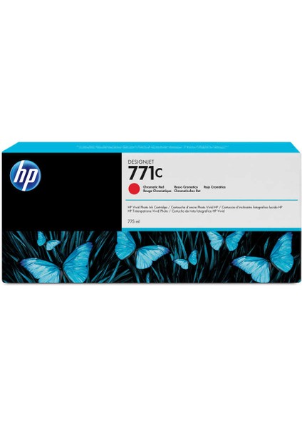 Hp 771C-B6Y08A Kromatik Kırmızı Kartuş