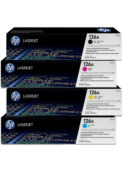 Hp 126A Toner Takımı