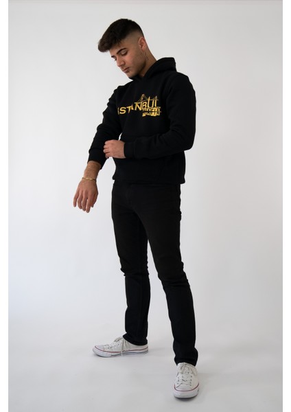 Istanbul Mafia Erkek Kapüşonlu Sweatshirt