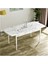 Concept Canisa Eva Serisi 80 x 132 cm Mdf Açılabilir Beyaz Mermer Desen Mutfak Masa Takımı + 6 Adet Sandalye 2