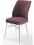 Concept Canisa Eva Serisi 80 x 132 cm Mdf Açılabilir Beyaz Mermer Desen Mutfak Masa Takımı + 6 Adet Sandalye 3
