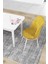 Concept Nil Serisi 70 x 110 cm Sabit Beyaz Mutfak Masa Takımı+2 Adet Sandalye 3