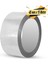 Alüminyum Folyo Bant 48 mm x 15 mt Sızdırmaz Takviyeli Yanmaz Soba Borusu Bandı 1