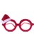 Yılbaşı Şapkalı Noel Parti Gözlük 1