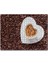 Kahve Çekirdekleri, Kalpli Fincanda Cappucino 120 Parça Puzzle Yapboz Mdf (Ahşap) 1