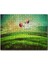 Yeşil Çayırlar ve Sıcak Hava Balonları 120 Parça Puzzle Yapboz Mdf (Ahşap) 1