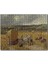 Saman Balyaları Taşıyan Atlar ve Köylüler 120 Parça Puzzle Yapboz Mdf (Ahşap) 1