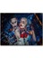 Harley Quinn ve Joker Illüstrasyon 500 Parça Puzzle Yapboz Mdf (Ahşap) 1