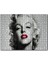 Marilyn Monroe Yakın Plan Kırmızı Dudaklar 120 Parça Puzzle Yapboz Mdf (Ahşap) 1