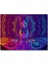 Dj Köpek ve Saykodelik Desenler 120 Parça Puzzle Yapboz Mdf (Ahşap) 1