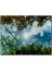 Sarı ve Yeşil Yapraklar Arasından Gökyüzü 255 Parça Puzzle Yapboz Mdf (Ahşap) 1