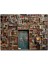 Eski Kitaplarla Örülü Ev 255 Parça Puzzle Yapboz Mdf (Ahşap) 1
