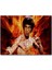 Bruce Lee Kungfu Alevler Arasında 255 Parça Puzzle Yapboz Mdf (Ahşap) 1