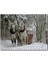 Karda Kızak Çeken Bir Çift At 255 Parça Puzzle Yapboz Mdf (Ahşap) 1