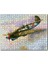 El Boyama Sanat Savaş Üçağı 500 Parça Puzzle Yapboz Mdf (Ahşap) 1